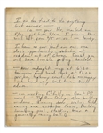 Hunter S. Thompson Autograph Letter Signed The Jew -- ...am working fitfully on Great PR novel - The Rum Diary...Playboy bounced B.S. & it is now circulating for the booby prize...